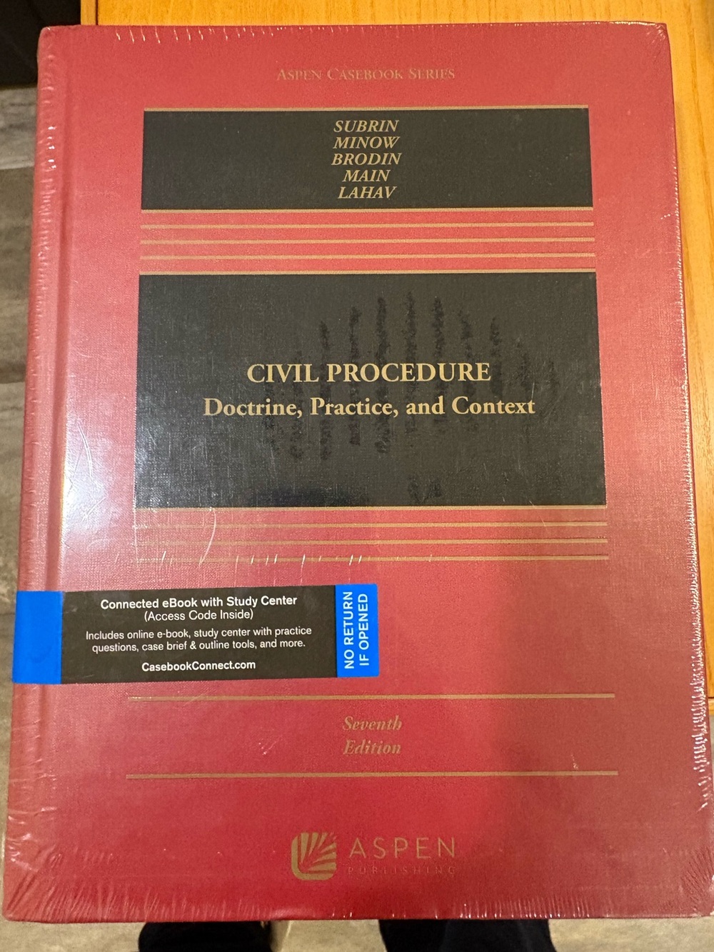 NEW Civil Procedure 7th Edition Textbook+Casebook+Unused Digital Access Code
